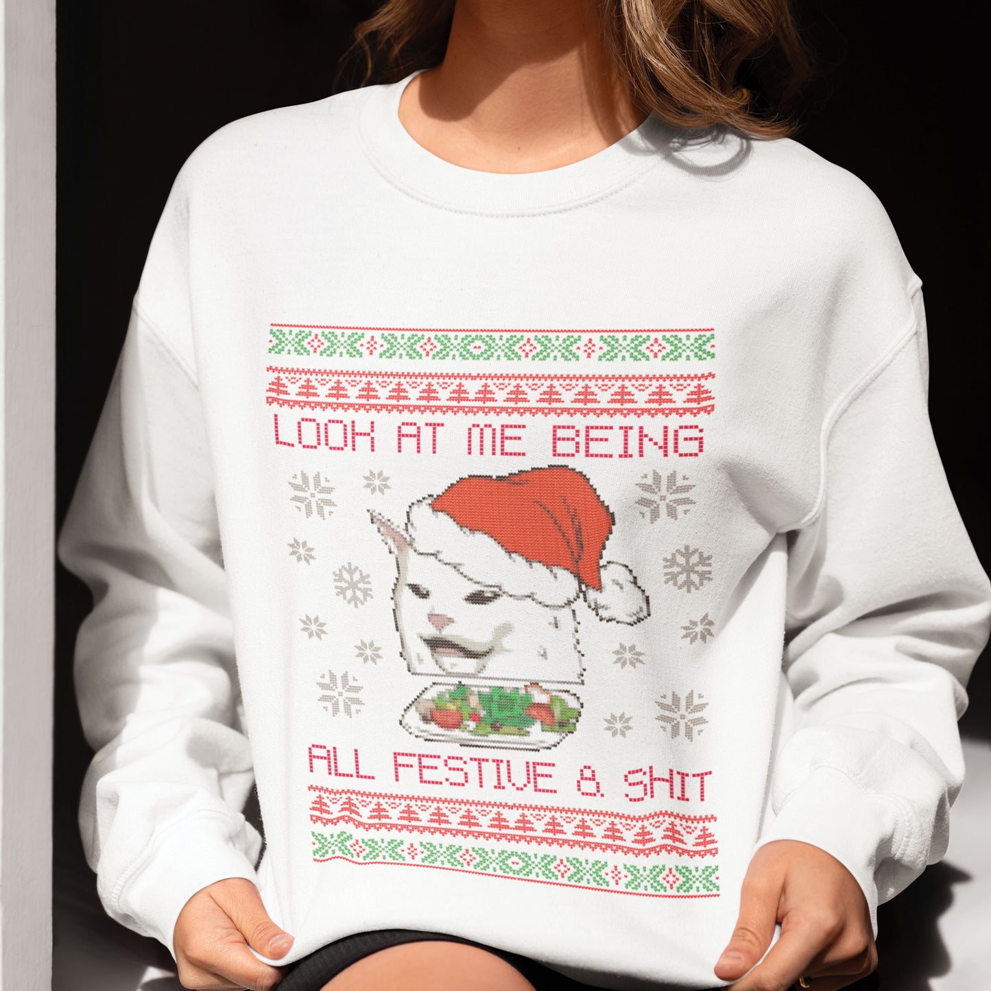 Look At Me All Festive Sweatshirt