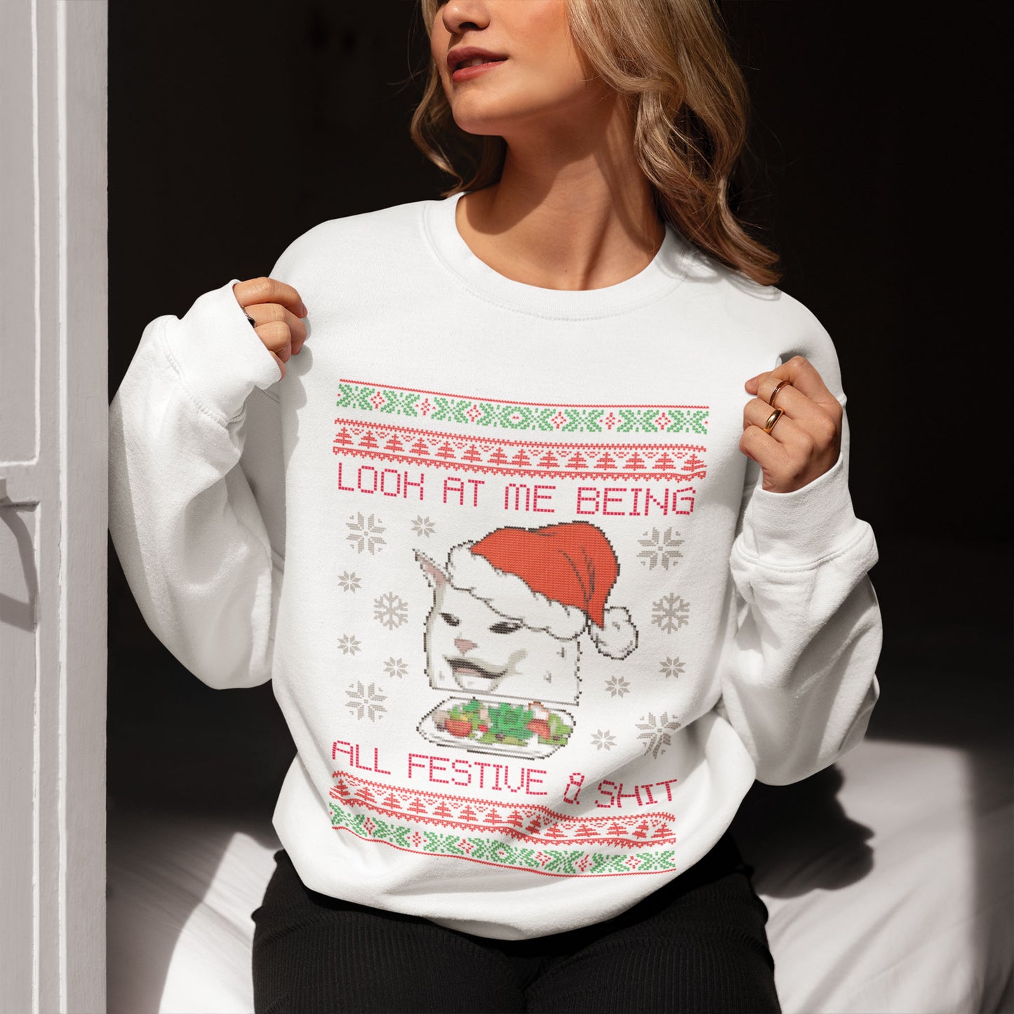 Look At Me All Festive Sweatshirt