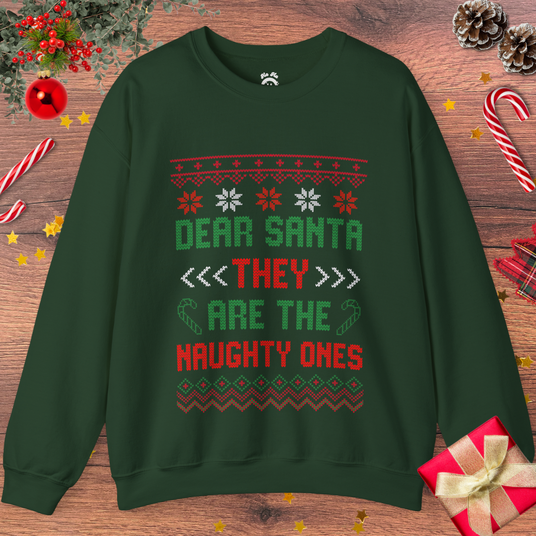 Dear Santa, THEY Are The Naughty Ones Sweatshirt