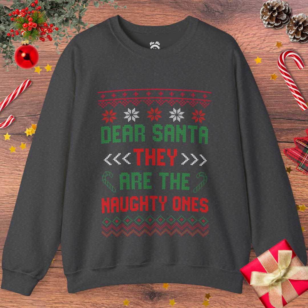 Dear Santa, THEY Are The Naughty Ones Sweatshirt
