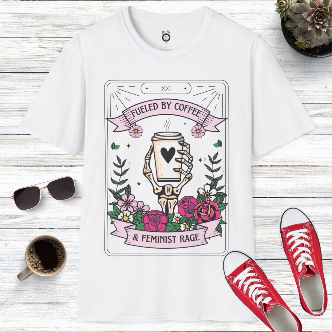 Fueled By Coffee And Feminist Rage T-Shirt