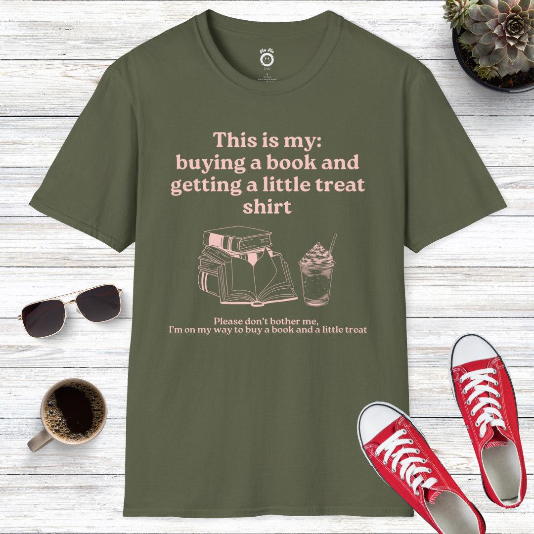 This Is My Buying A Book And Getting A Little Treat Shirt T-Shirt