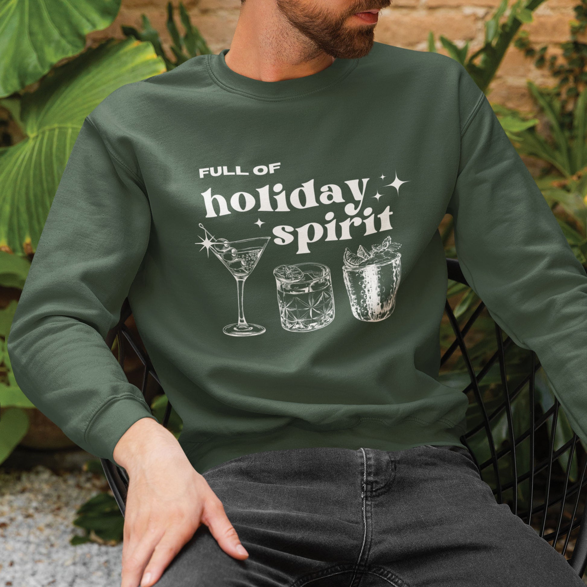 Full Of Holiday Spirit Sweatshirt