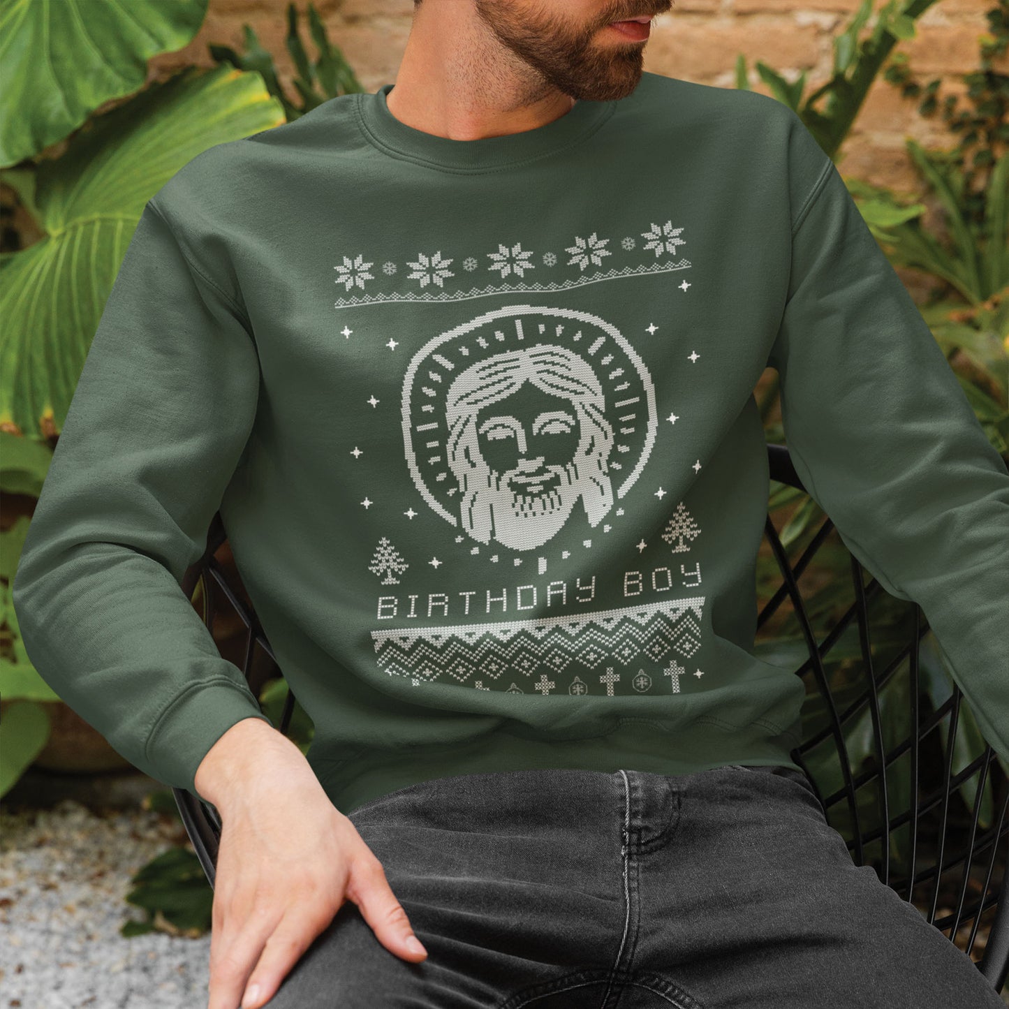 Birthday Boy Jesus Sweatshirt