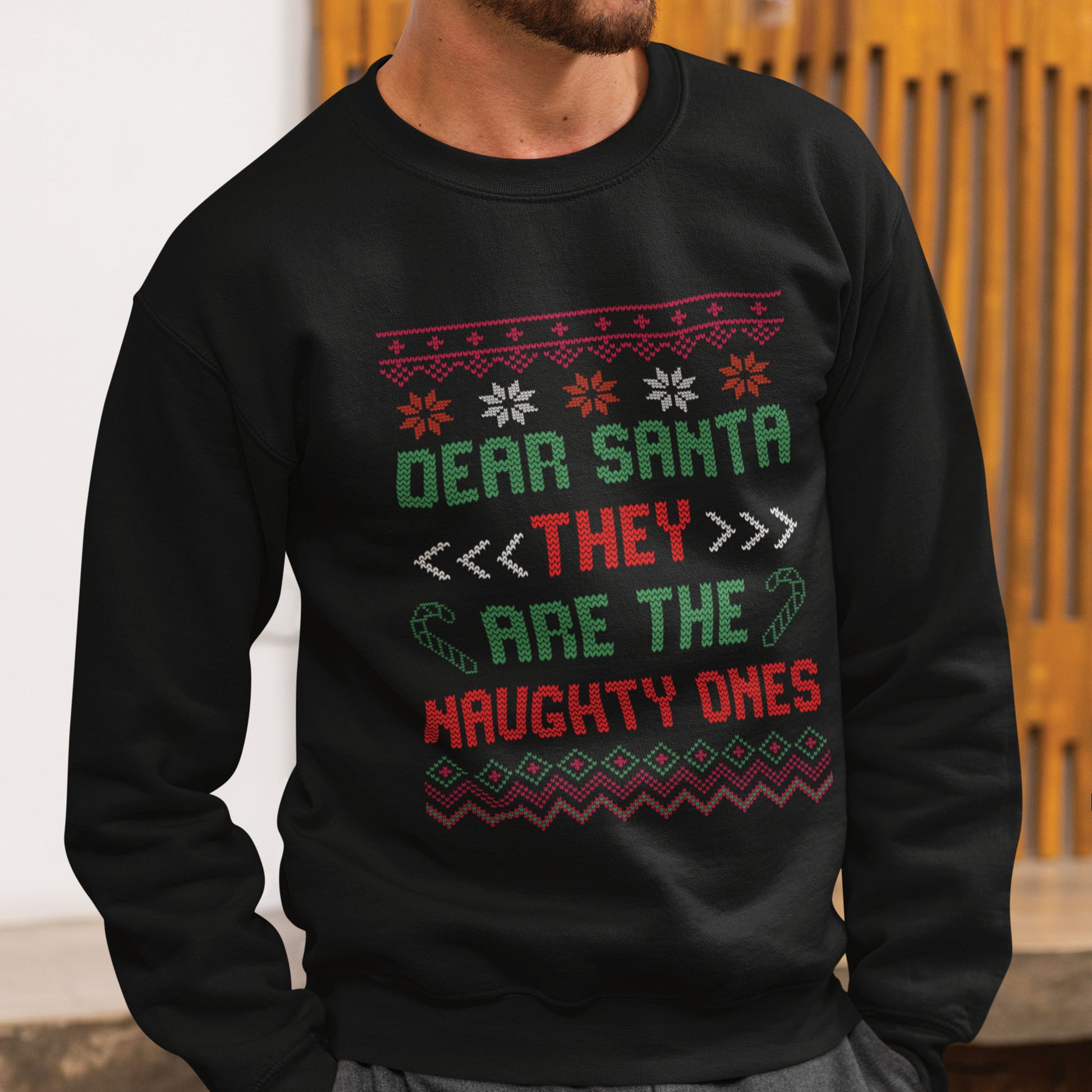 Dear Santa, THEY Are The Naughty Ones Sweatshirt