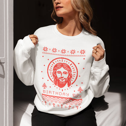 Birthday Boy Jesus Sweatshirt