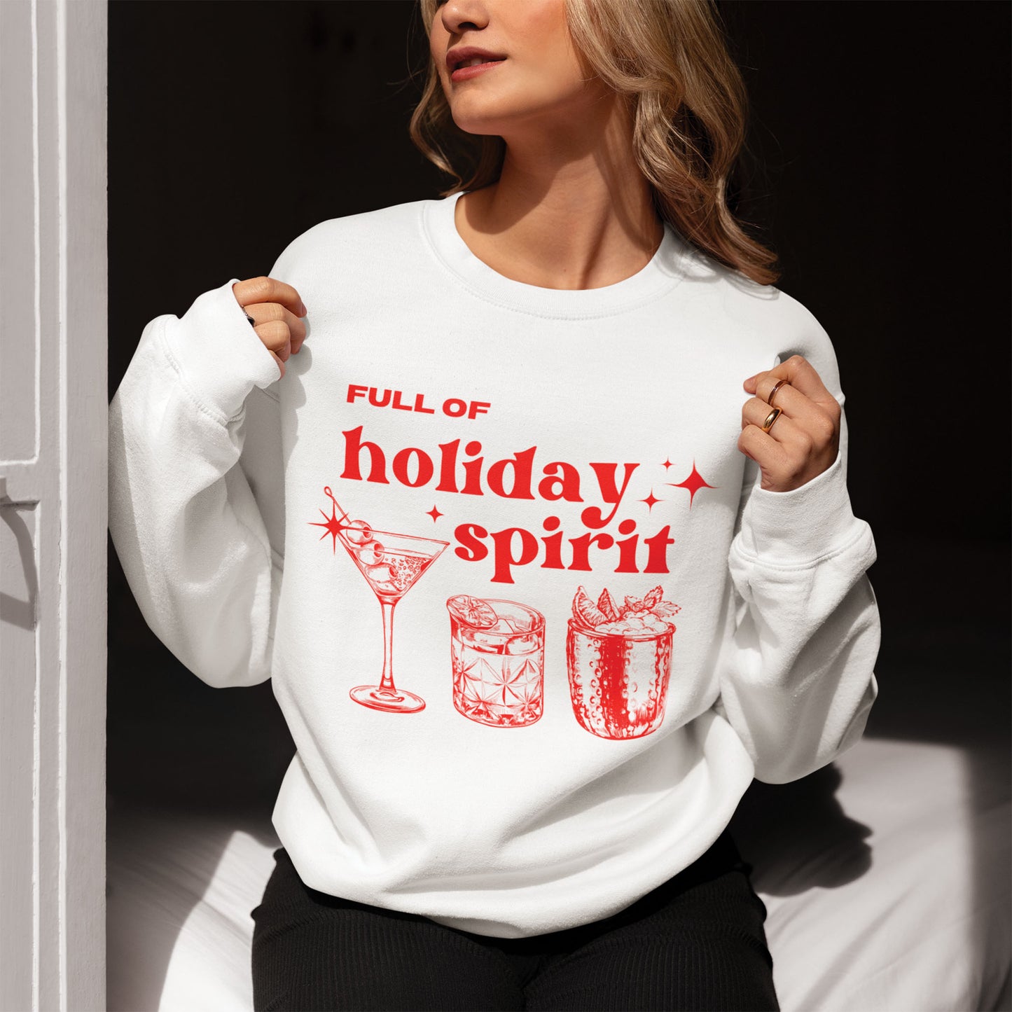 Full Of Holiday Spirit Sweatshirt