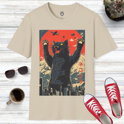 Catzilla: The Meow-nster of Destruction T-Shirt