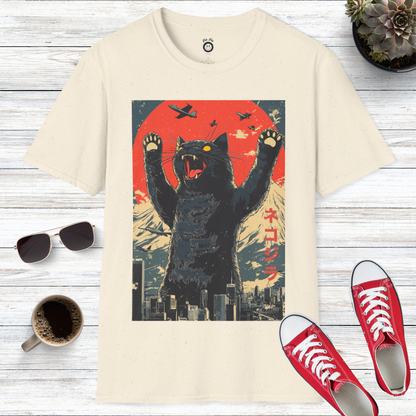 Catzilla: The Meow-nster of Destruction T-Shirt