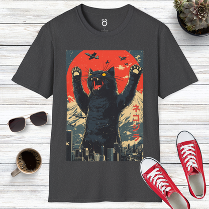 Catzilla: The Meow-nster of Destruction T-Shirt