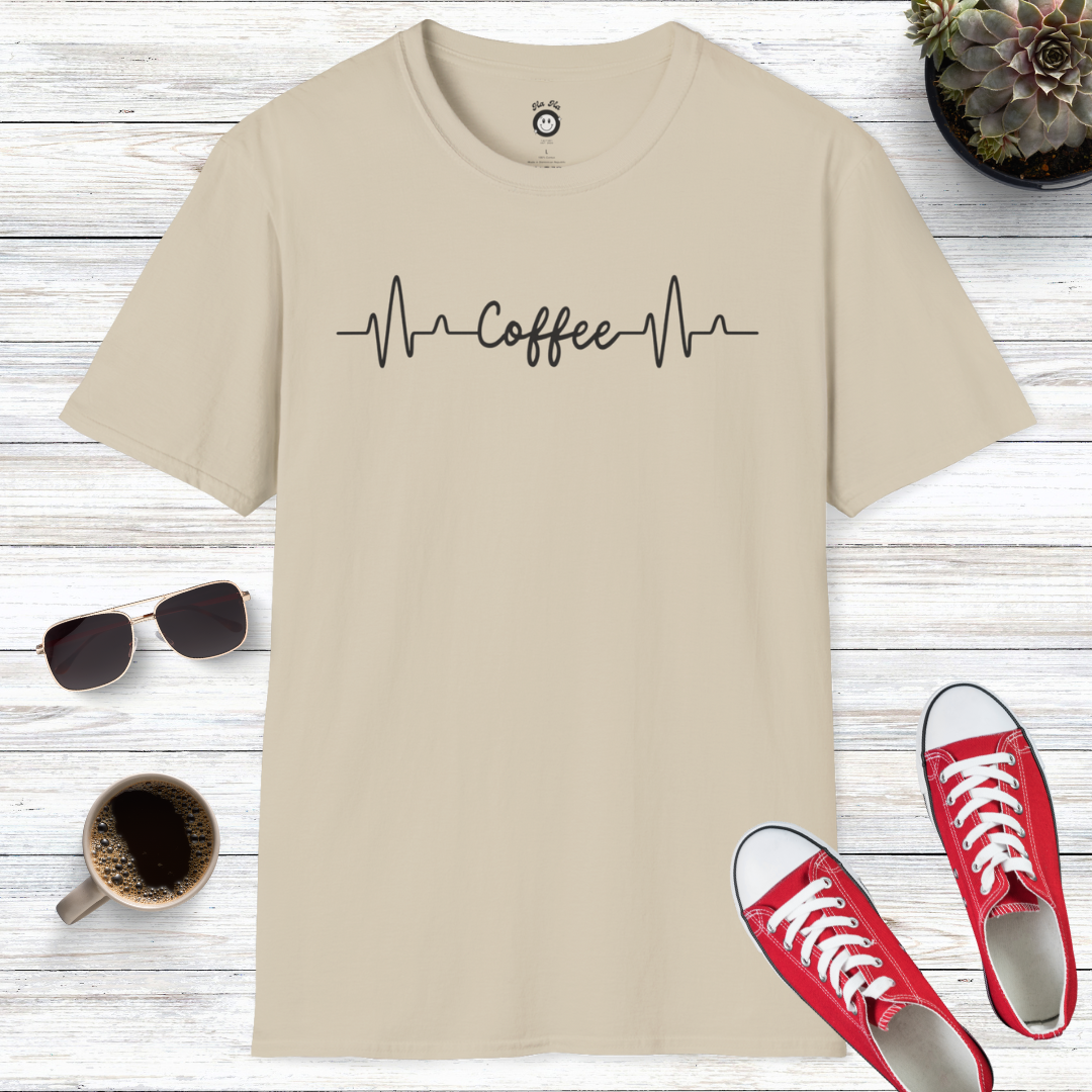 Coffee EKG T-Shirt