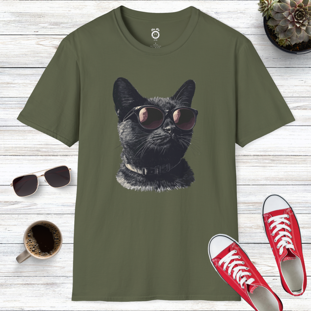 IDGAF Cool Cat T-Shirt