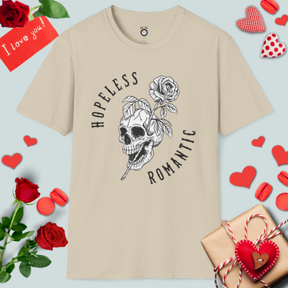 Hopeless Romantic Skull T-Shirt