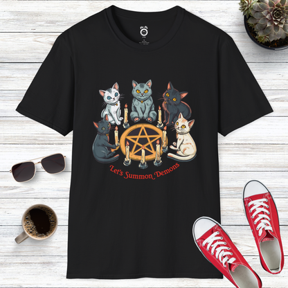 Lets Summon Cat Demons T-Shirt