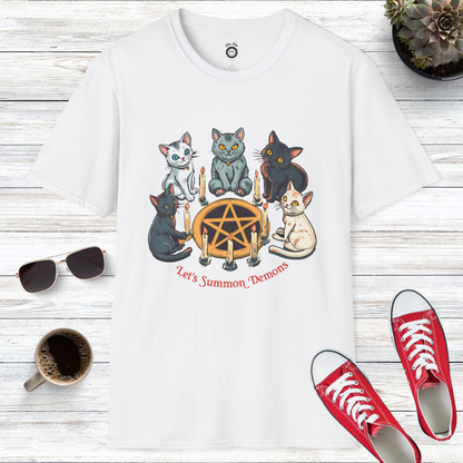 Lets Summon Cat Demons T-Shirt