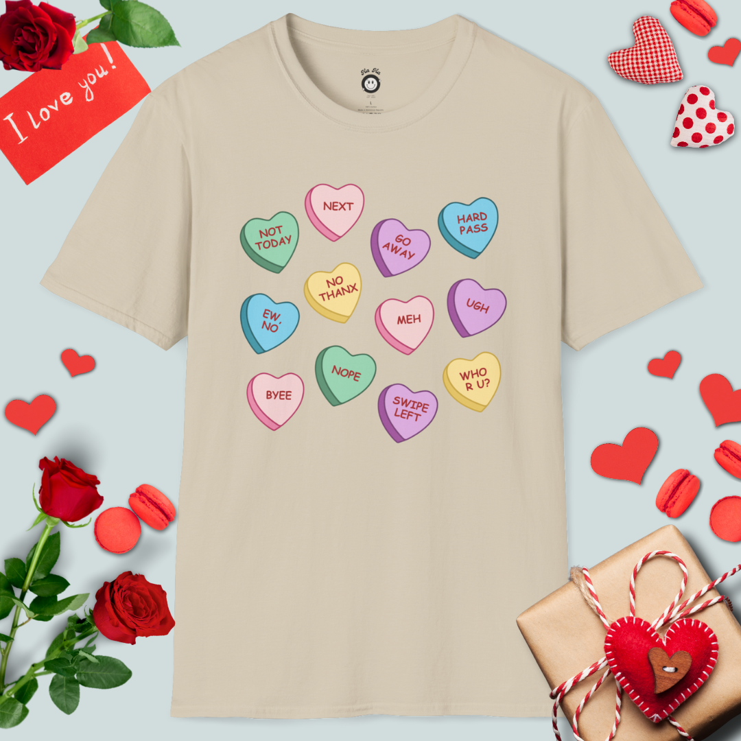 Mean Candy Hearts T-Shirt