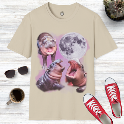 Moo Deng With The Moon T-Shirt