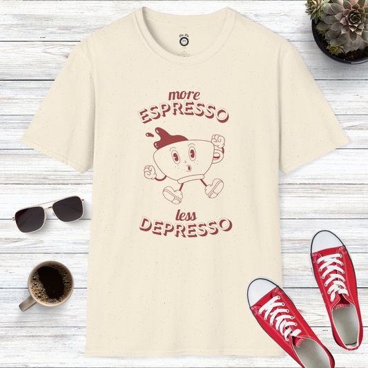 More Espresso Less Depresso T-Shirt