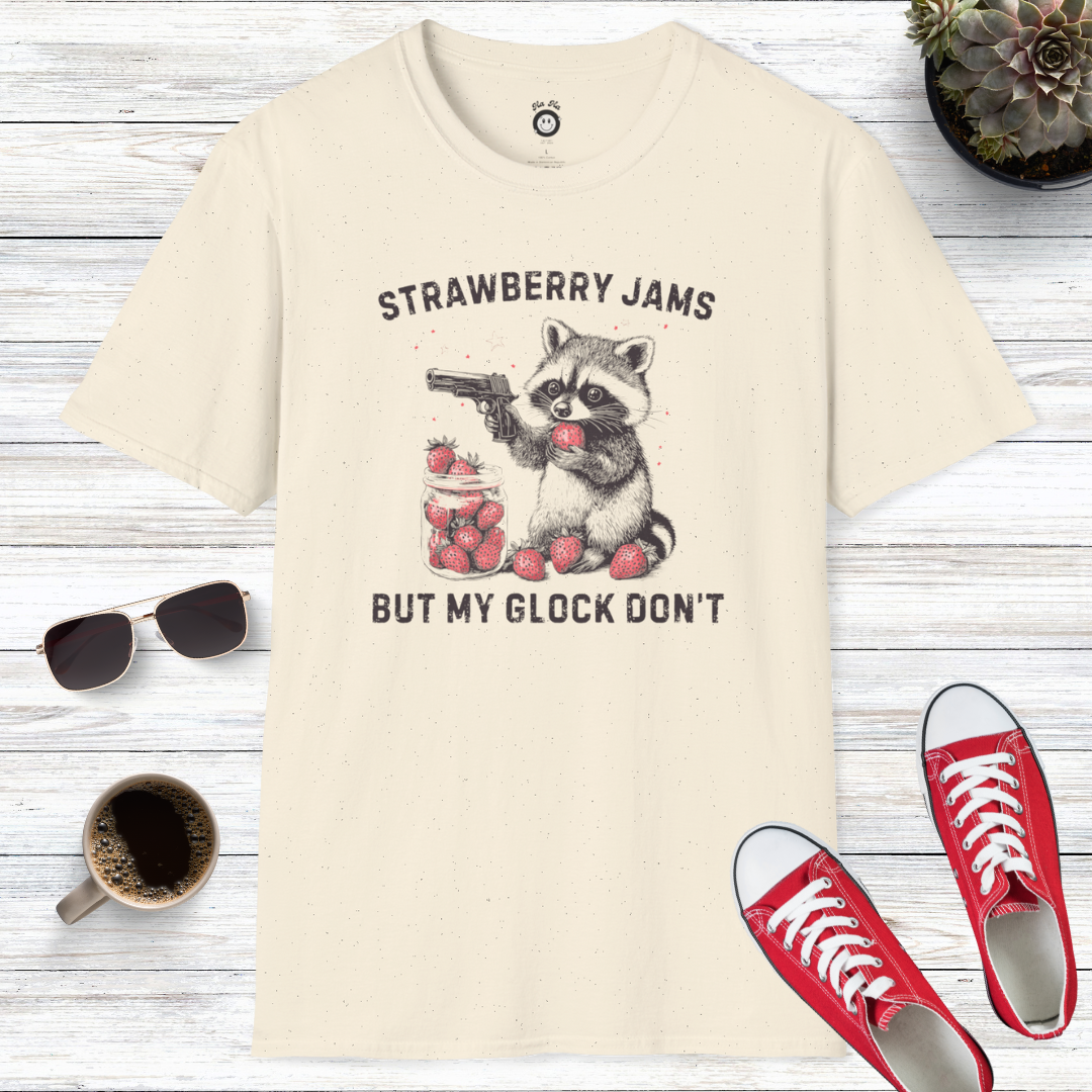 Strawberry Jams But My Glock Don’t T-Shirt