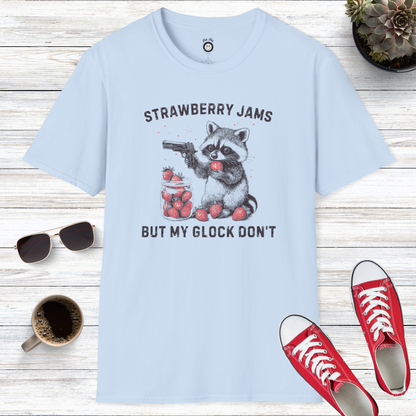 Strawberry Jams But My Glock Don’t T-Shirt