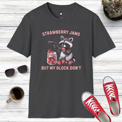 Strawberry Jams But My Glock Don’t T-Shirt